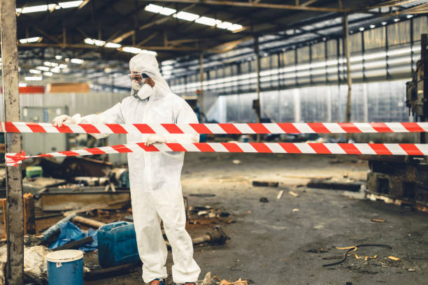 Professional Unattended Death Cleanup technician working in Nelsonville, WI